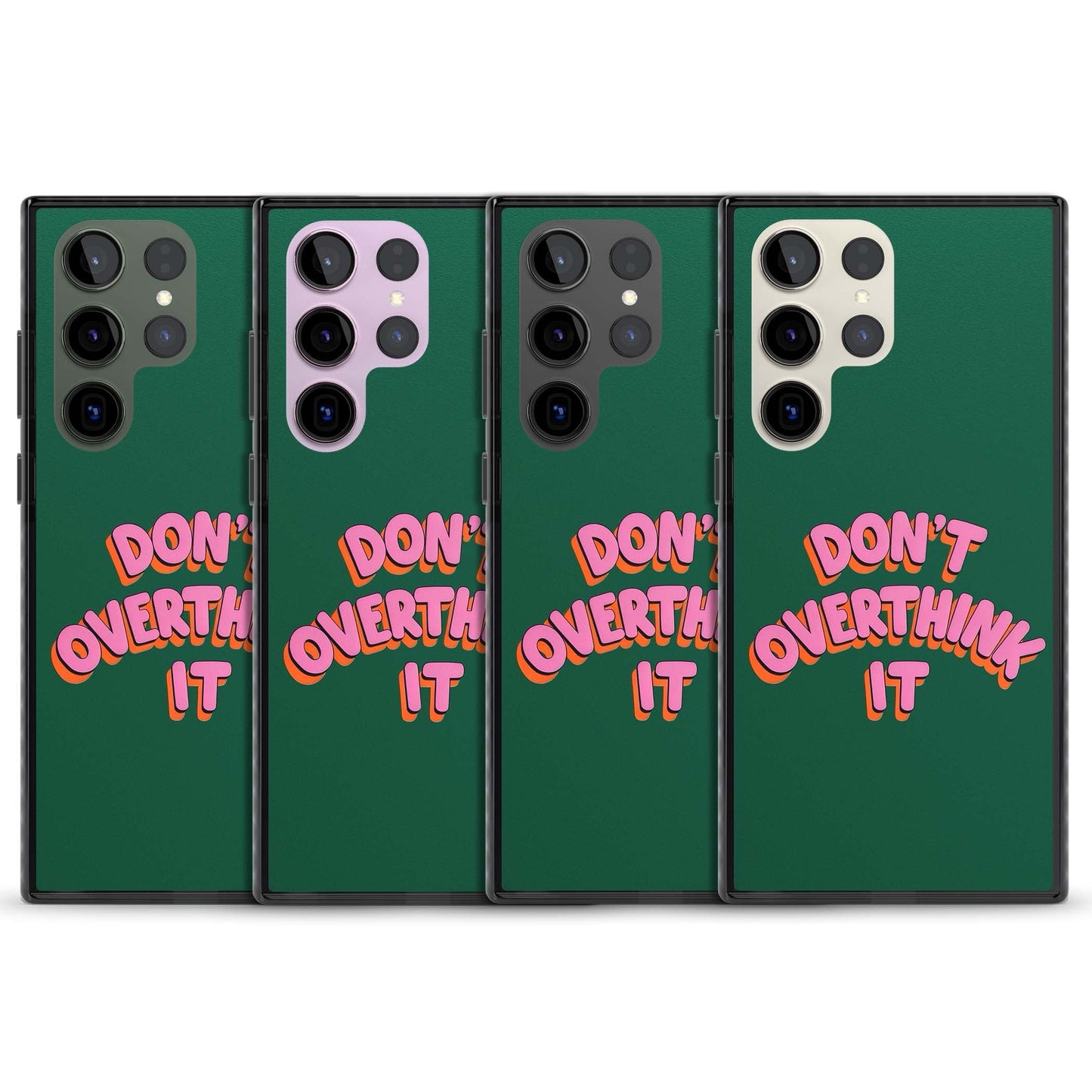 N'y réfléchissez pas trop.