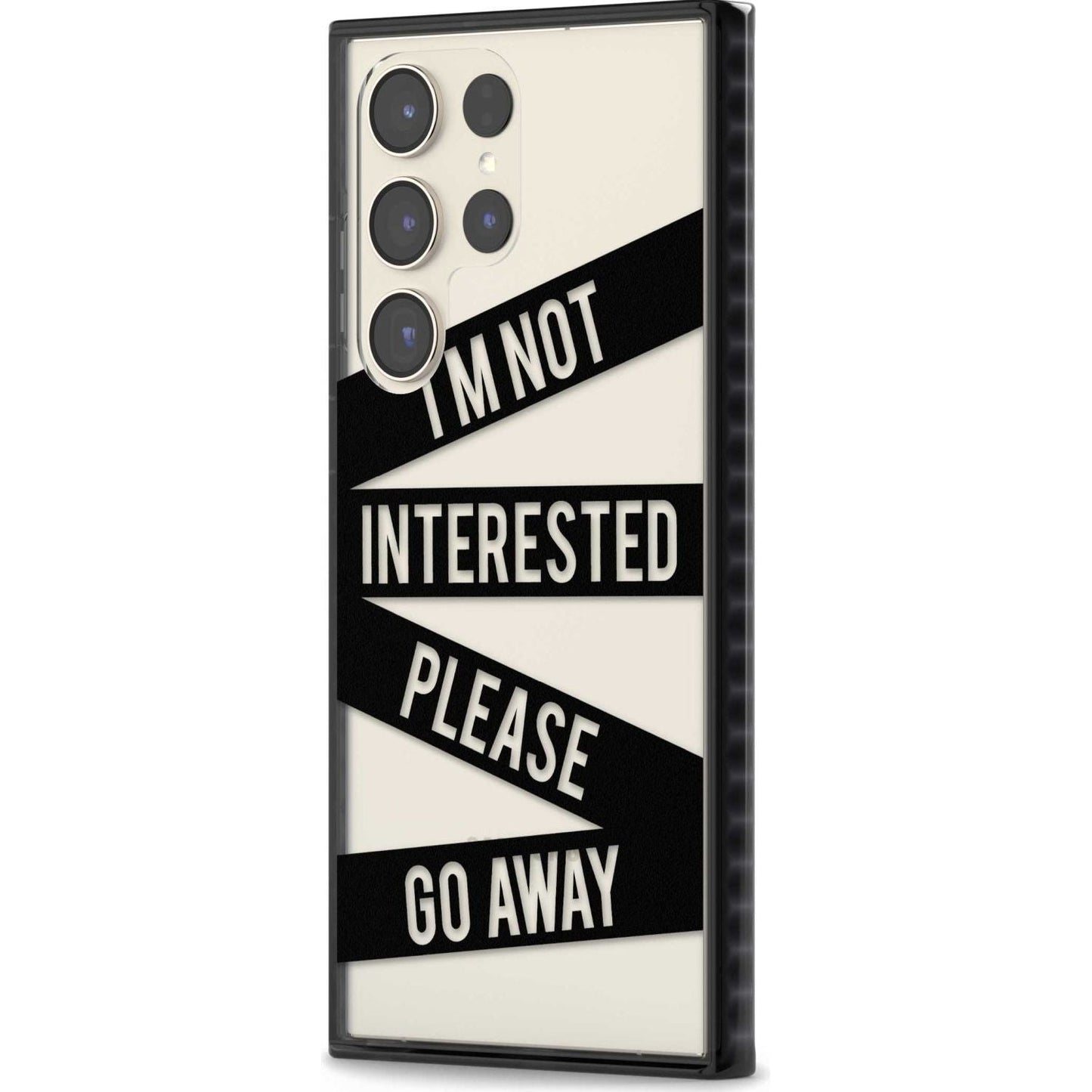 Not Interested Warning