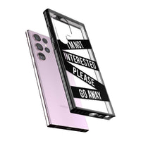 Not Interested Warning