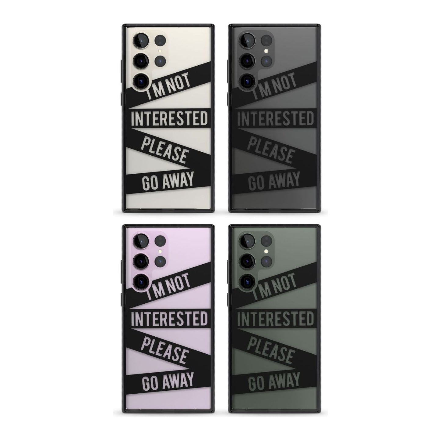 Not Interested Warning