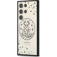 Emblème du Scorpion - Design Cosmique