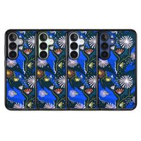 Dark Botanicals Abstract Pattern