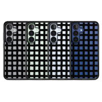 Messy Black Grid Clear