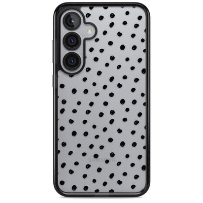 Messy Black Dot Pattern