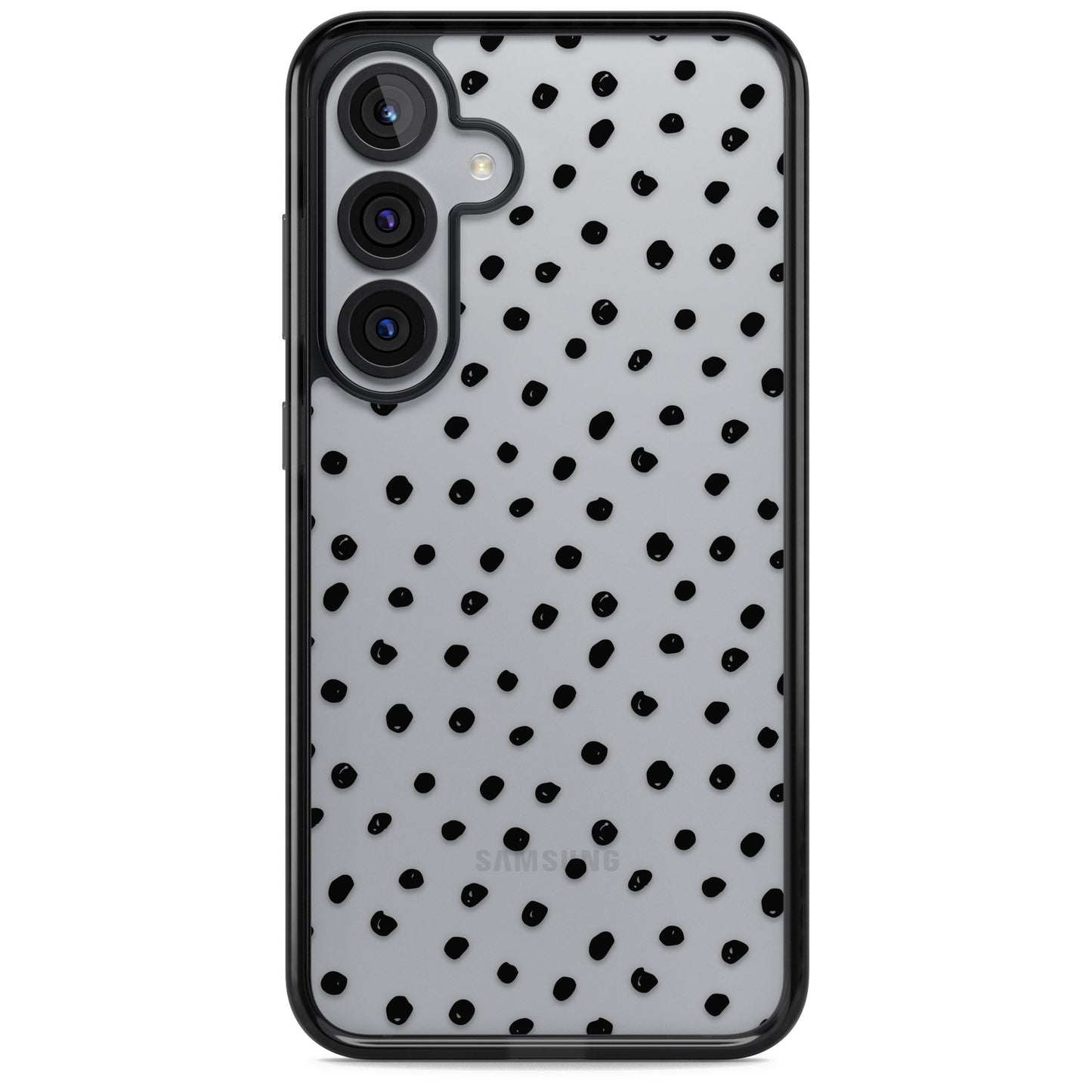 Messy Black Dot Pattern