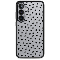 Messy Black Dot Pattern