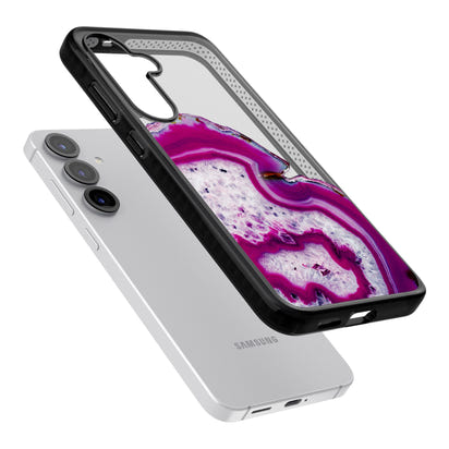 Violet Crystal Agate