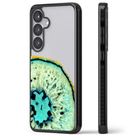 Géode turquoise en cristal