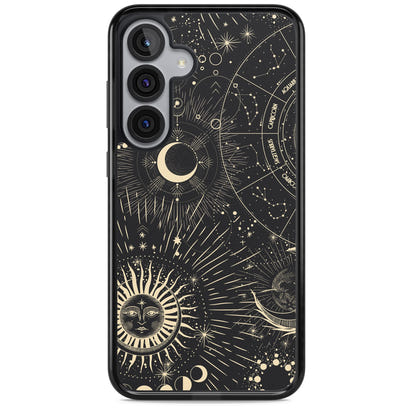 Soleil cosmique et symboles du zodiaque