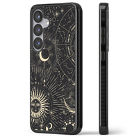 Soleil cosmique et symboles du zodiaque