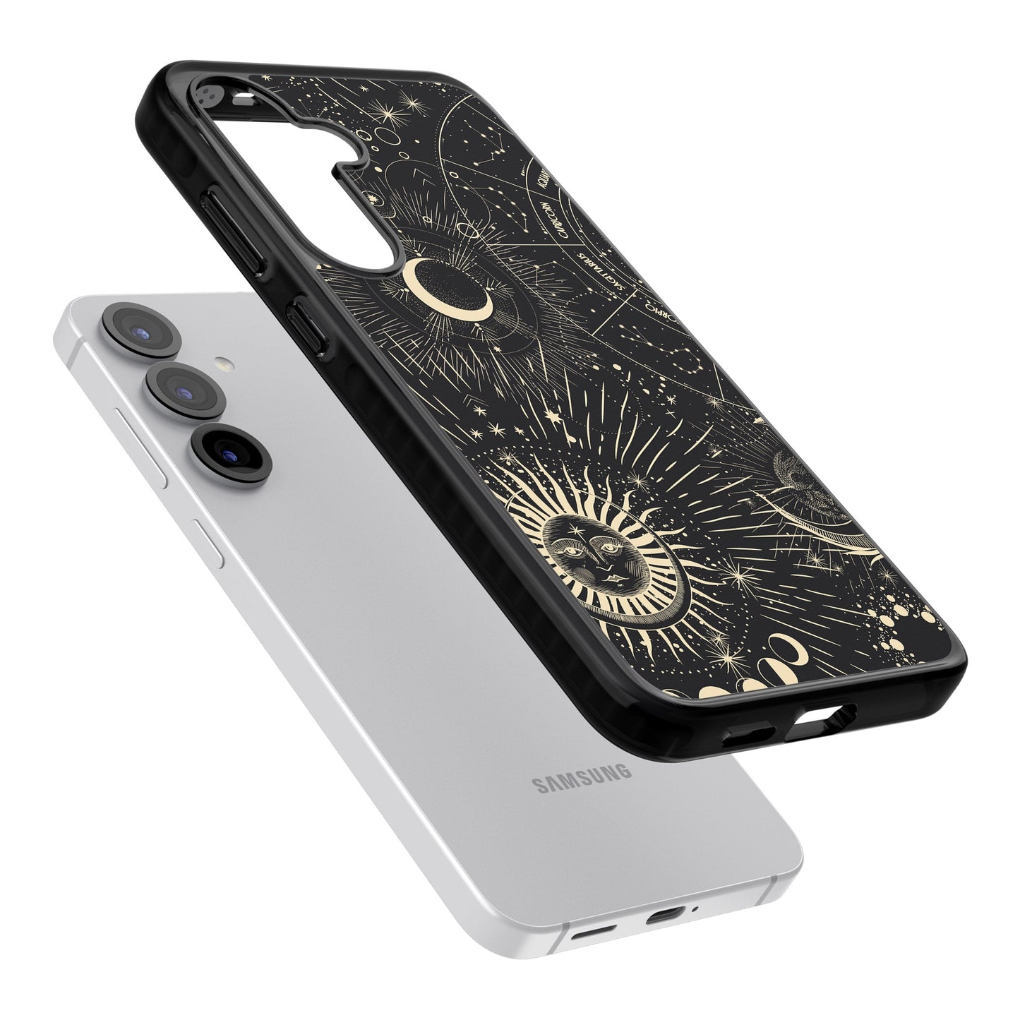 Soleil cosmique et symboles du zodiaque