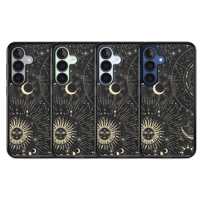 Soleil cosmique et symboles du zodiaque