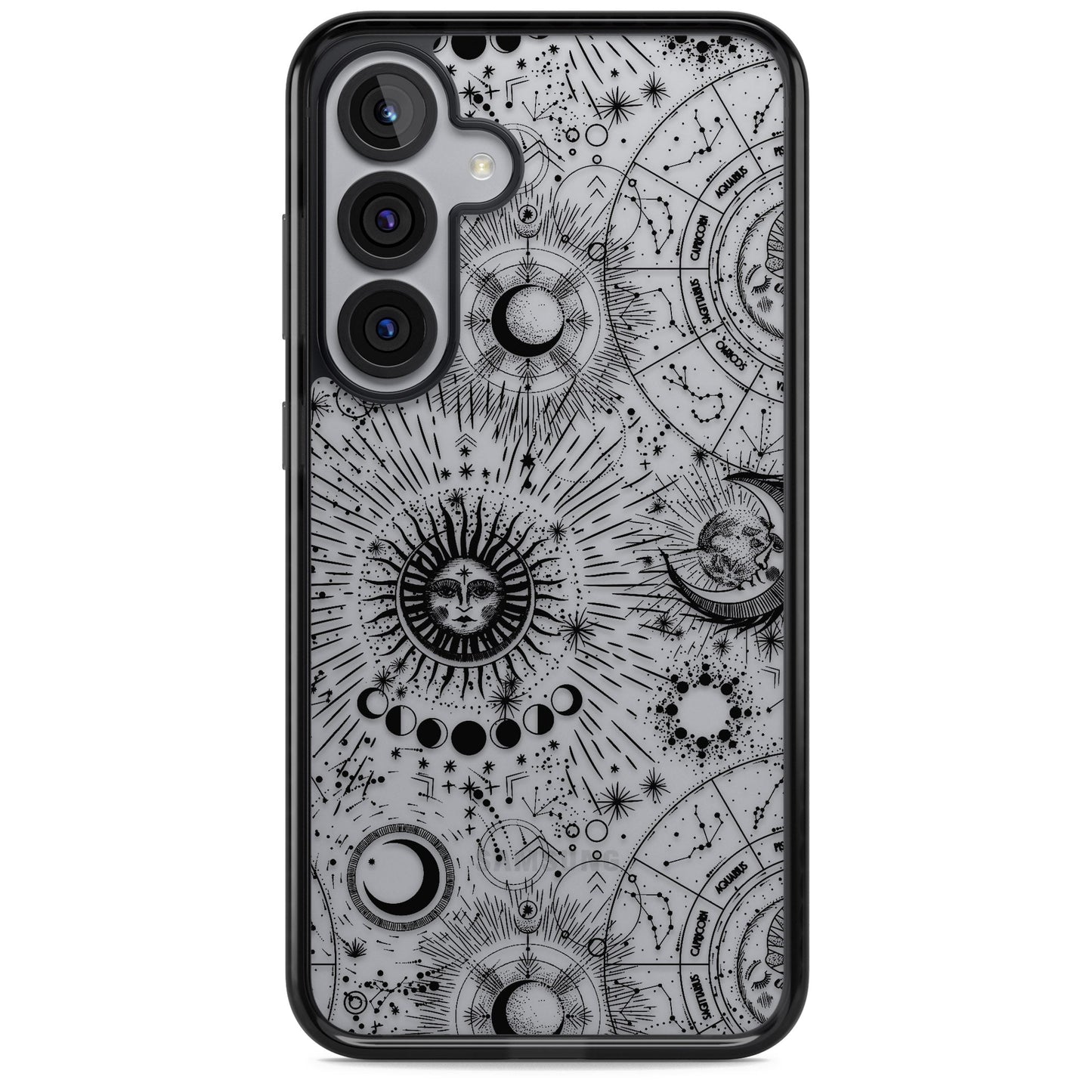 Soleils et Zodiaque Carte solaire