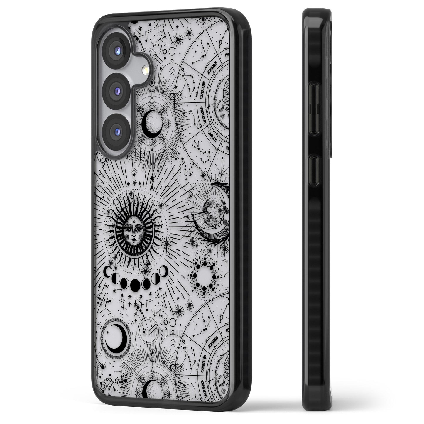 Soleils et Zodiaque Carte solaire