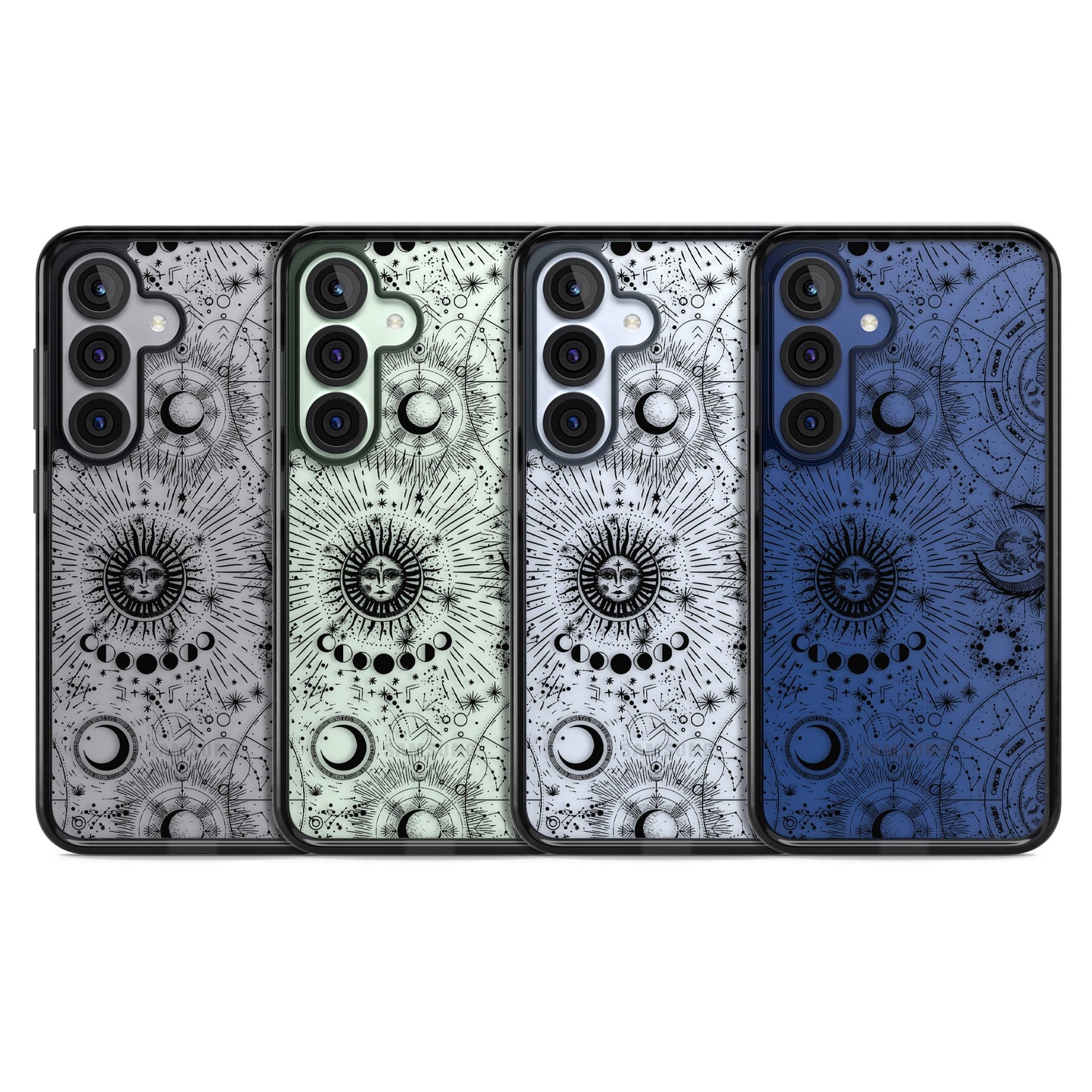 Soleils et Zodiaque Carte solaire