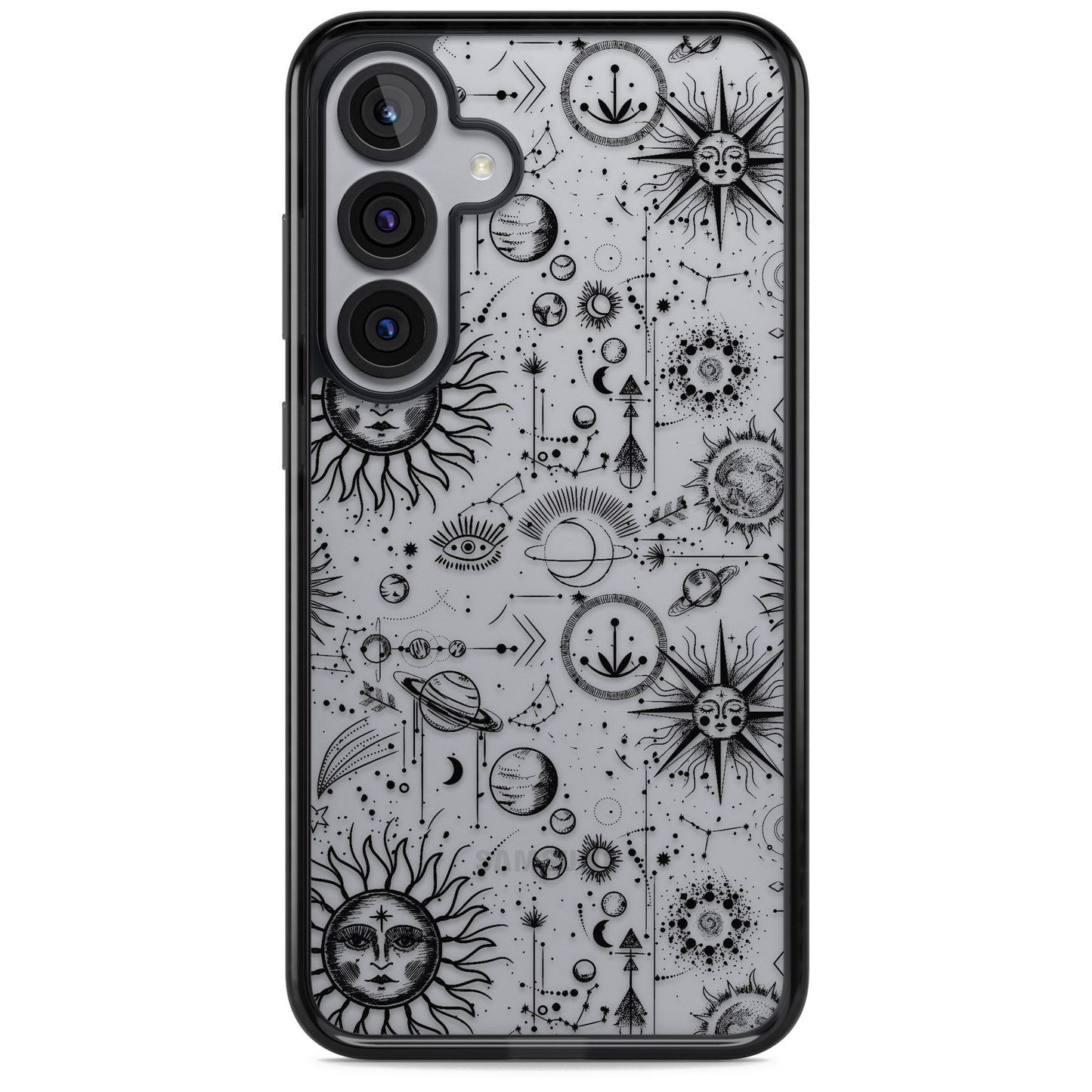 Cosmic Sun & Planets Zodiac