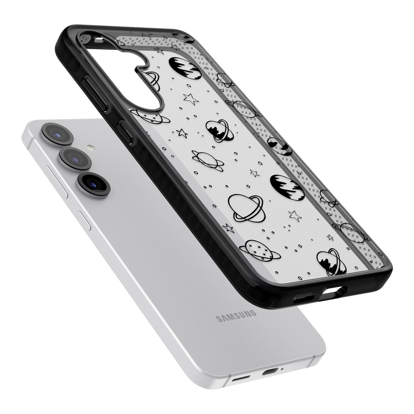 Croquis cosmique Noir Clair