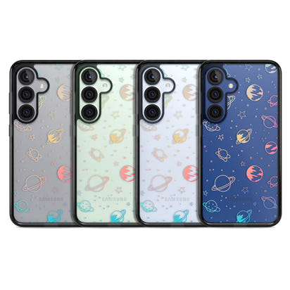 Pastellfarbenes Weltraumuniversum