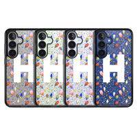 Personalised Abstract Floral Initial