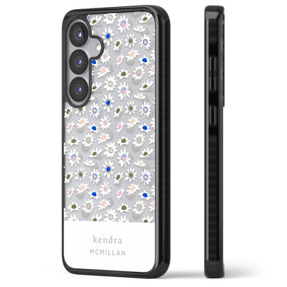 Personalised Grey & White Daisies