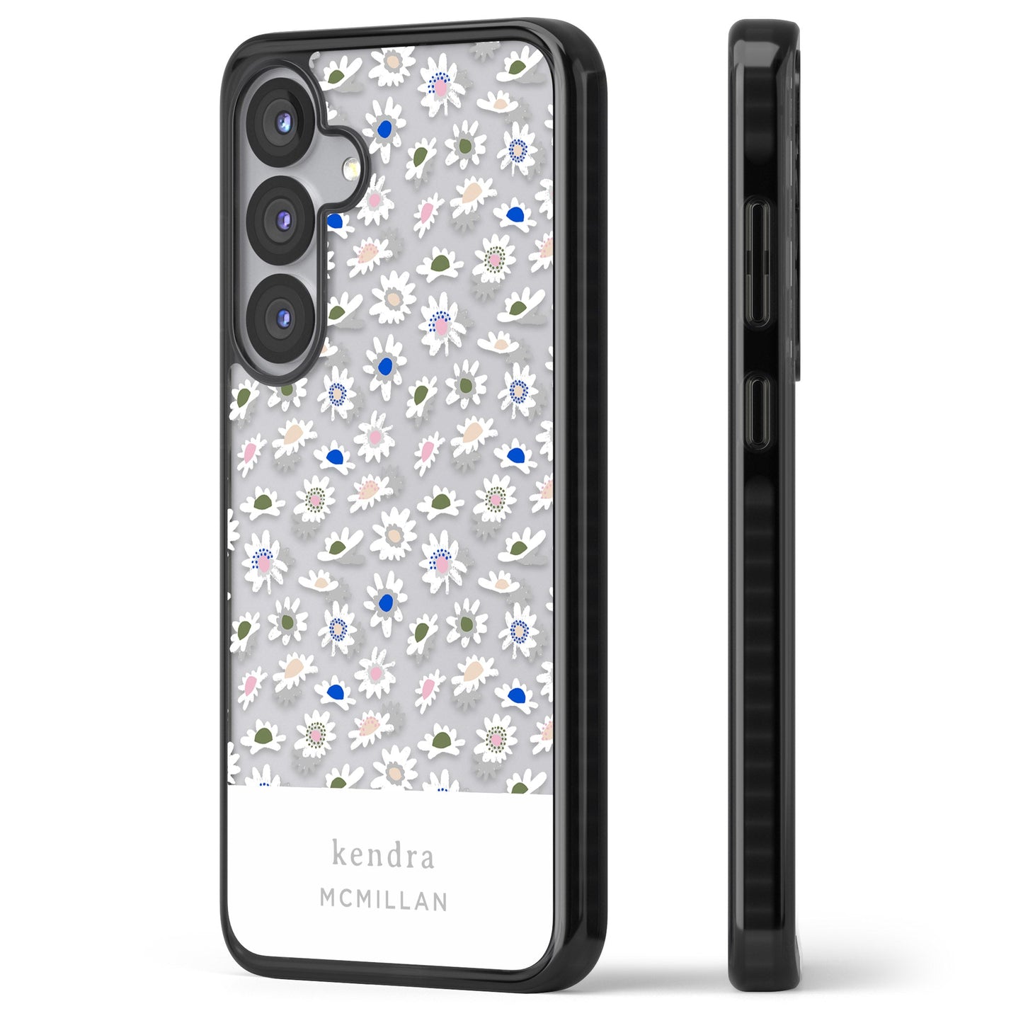 Personalised Grey & White Daisies