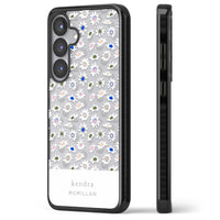 Personalised Grey & White Daisies