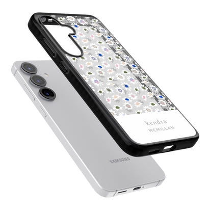 Personalised Grey & White Daisies