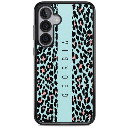 Léopard bleu personnalisé