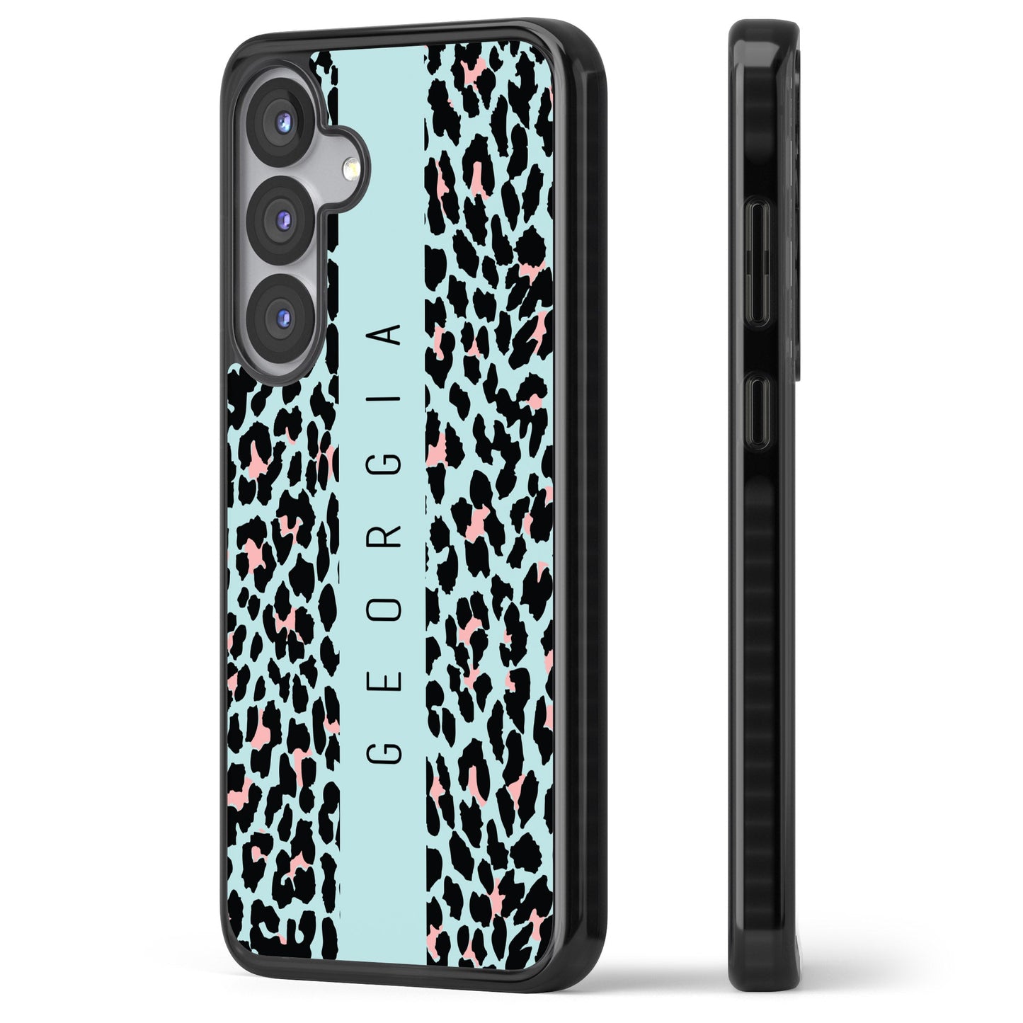 Léopard bleu personnalisé