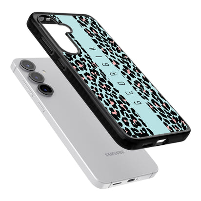 Léopard bleu personnalisé