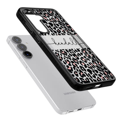 Personalised Cursive Leopard Spots