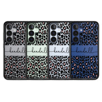 Personalised Cursive Leopard Spots