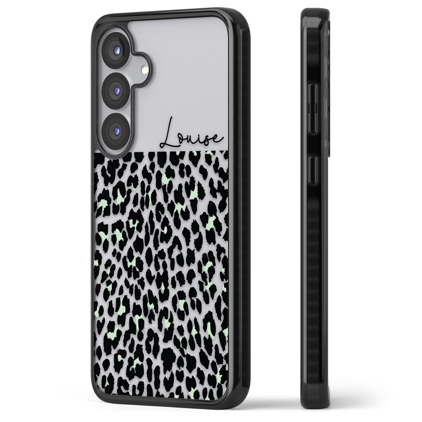 Personalised Seafoam Leopard