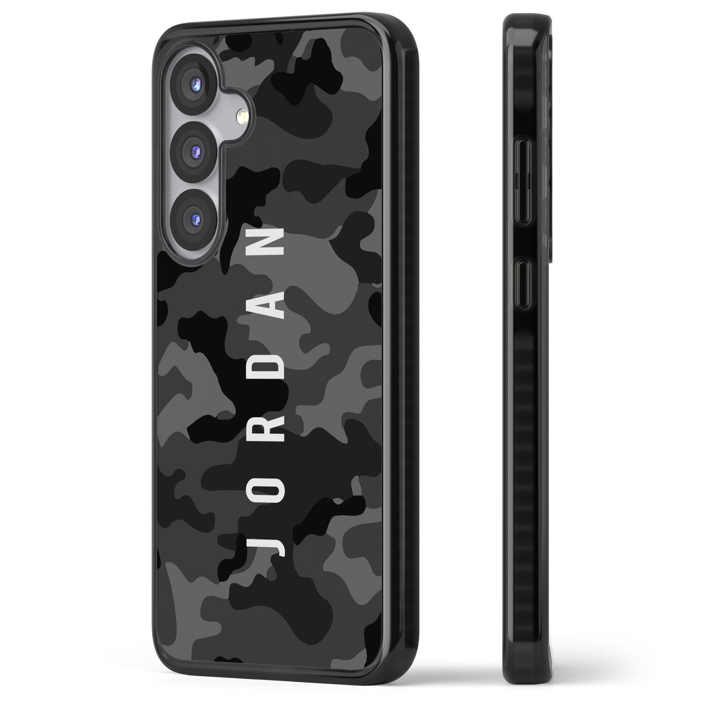 Personalised Black Camouflage Name
