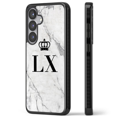 Personalised Initial Crown Marble