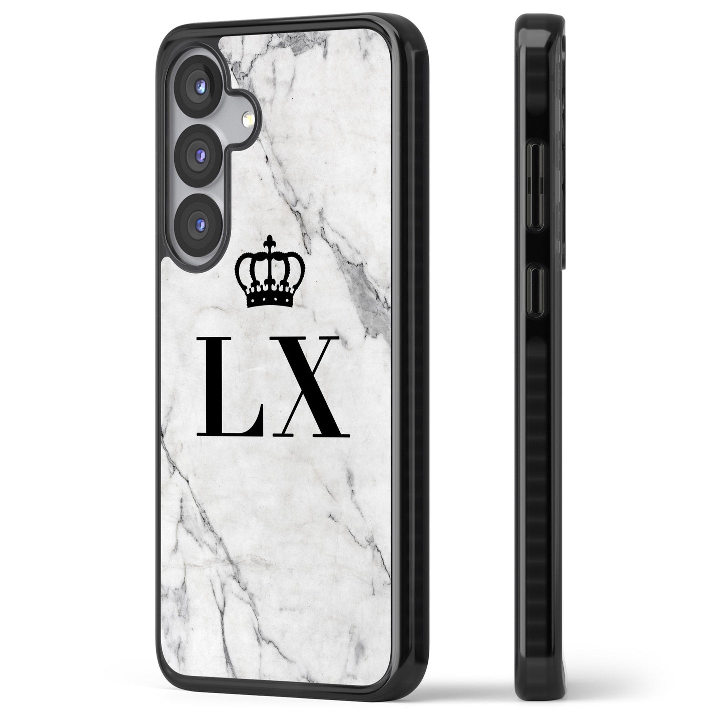 Personalised Initial Crown Marble