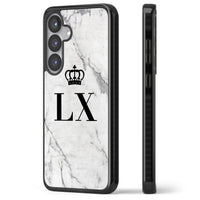 Personalised Initial Crown Marble