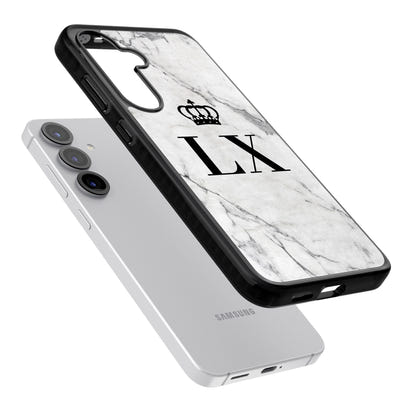 Personalised Initial Crown Marble