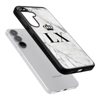 Personalised Initial Crown Marble