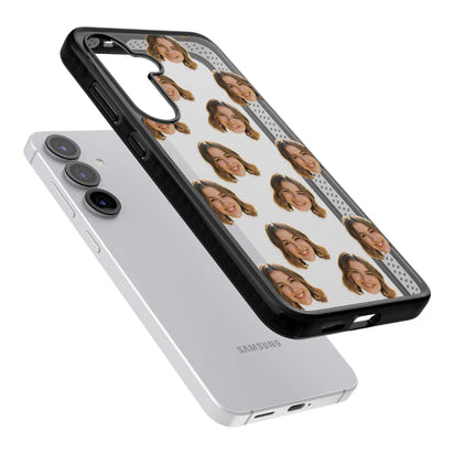 Falling Faces Pattern