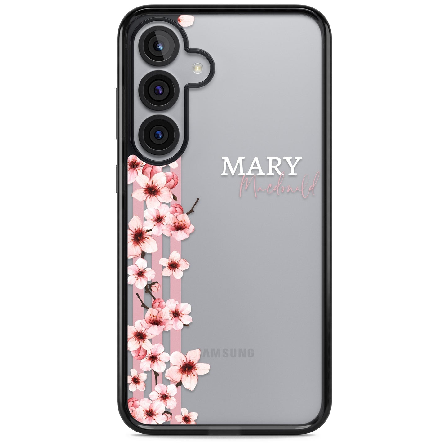 Personalisierte Kirschblütenstreifen