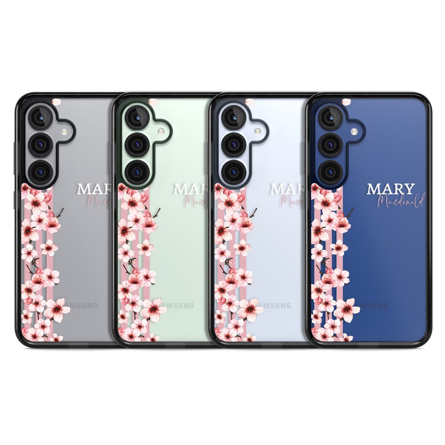 Personalisierte Kirschblütenstreifen