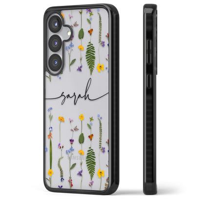 Chaîne de fleurs sauvages personnalisée