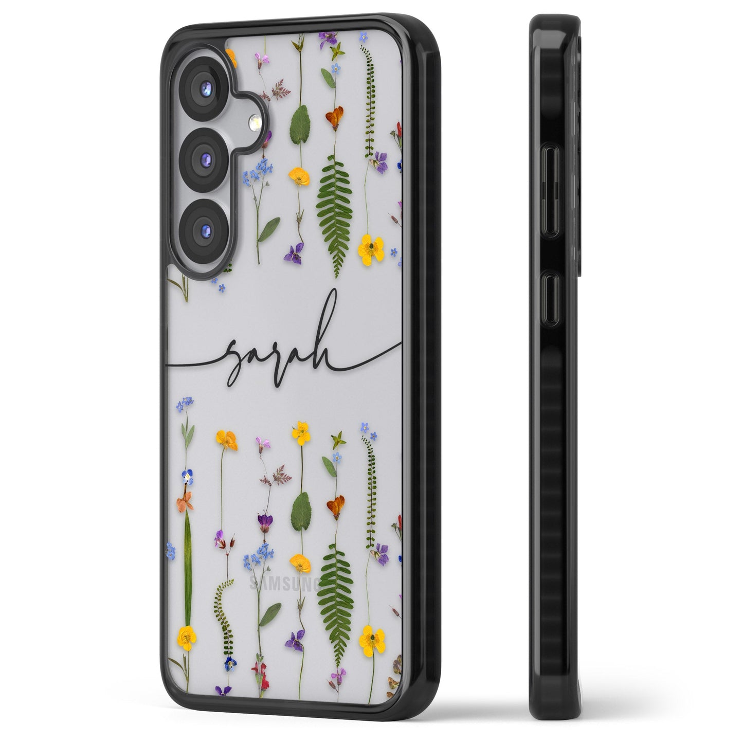 Chaîne de fleurs sauvages personnalisée