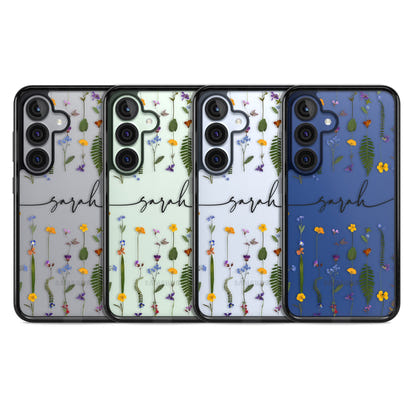 Chaîne de fleurs sauvages personnalisée