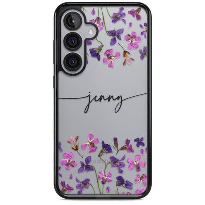 Personalised Purple Violets