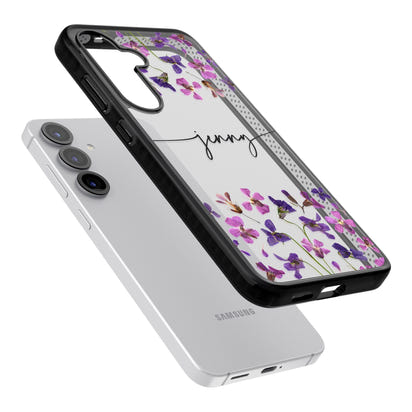 Personalised Purple Violets