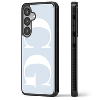 Personalised White & Blue Green Letters