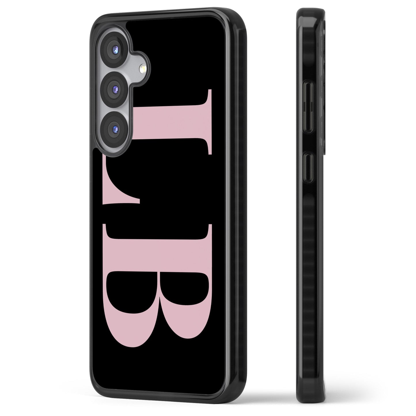 Lettres personnalisées roses et noires vertes