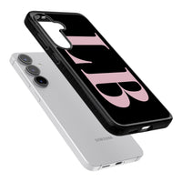 Lettres personnalisées roses et noires vertes